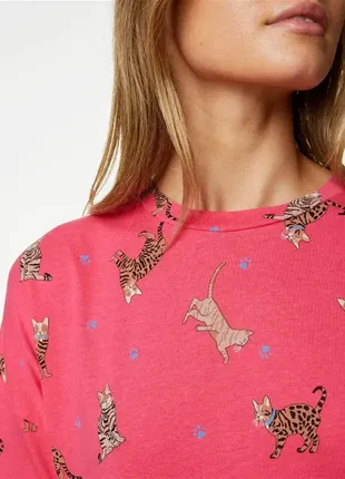 Трикотажная туника- платье для дома и сна marks&spenser 🌷4 фото