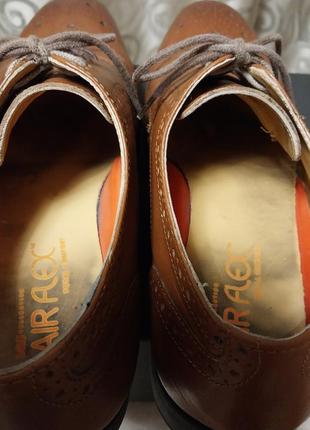 Якісні стильні брендові шкіряні туфлі marks&spencer  total comfort6 фото