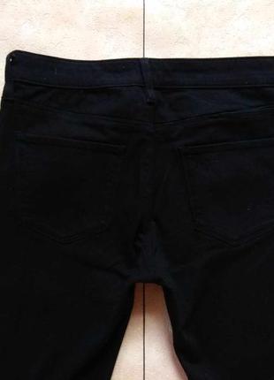Черные брендовые джинсы скинни inch, 36 pазмер.5 фото