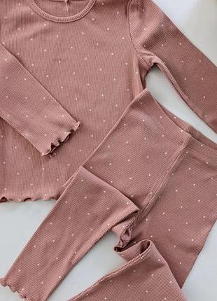 Чудові весняні костюми набори в рубчик від британського бренду george5 фото