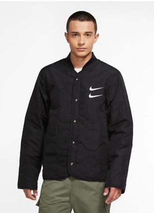 Куртка чоловіча nike m nsw swoosh jkt+ quilted оригінал