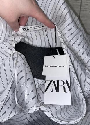 Плаття в смужку zara8 фото