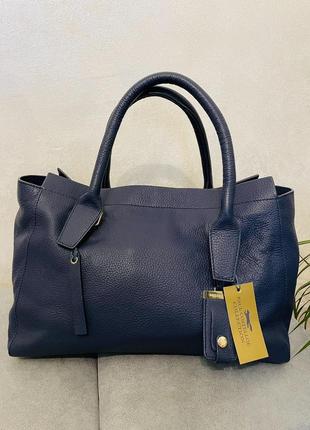 Paul costelloe шкіряна сумка шопер,преміум бренд