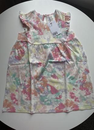 Сукня h&m тай-дай на 1,5-2, 2-3 та 3-4 роки (платье)