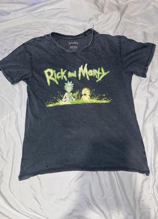 Футболка cropp rick and morty