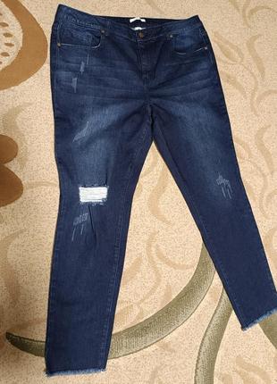 Нові стильні жіночі ,стрейчеві джинси k.jordan 22 uk батал9 фото