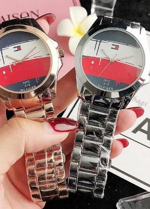 Женские наручные часы люкс качество металлические стальные томми tommy hilfiger