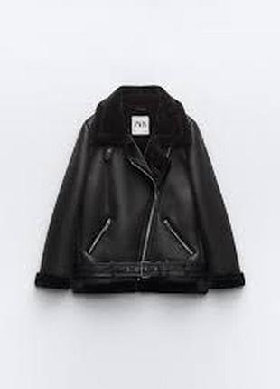Куртка дубленка zara
