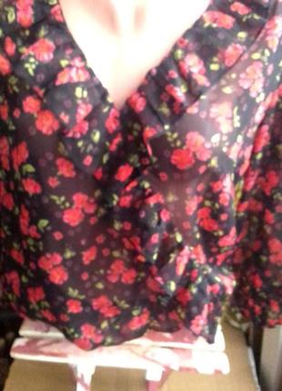Полупрозрачная блуза pimkie collection6 фото