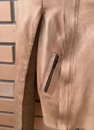 Zara кожаная куртка косуха5 фото