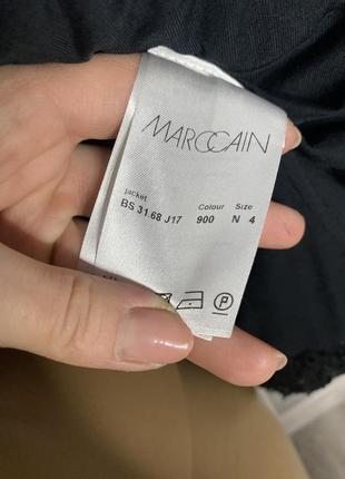 Волохатий кардиган на трикотажній підкладці меховушка курточка marc cain , l-xl3 фото