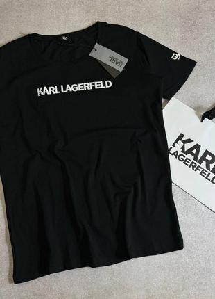 Жіноча футболка karl lagerfeld карл лагерфілд
