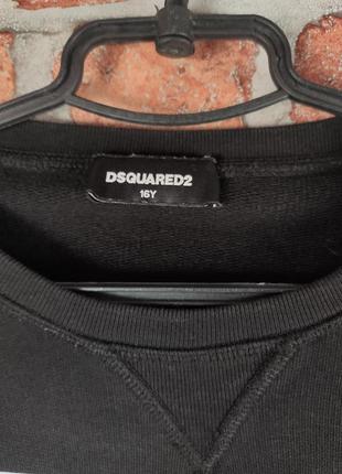 Кофта світшотdsquared2 з великим логотипом 3
