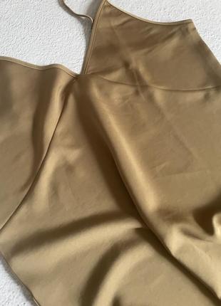 Сукня сліп-дрес uniqlo розмір м 38 (455681) satin camisole dress3 фото