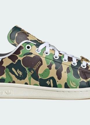 Adidas bape x stan smith '30th - abc camo' | us 9,5 / uk 9 / eu 43.52 фото