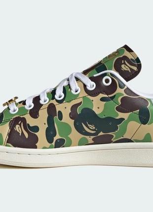 Adidas bape x stan smith '30th - abc camo' | us 9,5 / uk 9 / eu 43.58 фото