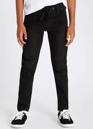 Брюки штаны джинсы обычного кроя с эластичной тканью marks & spencer regular fit1 фото