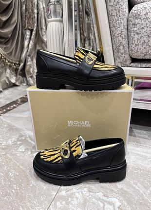 Неймовірні брендові лофери жіночі michael kors2 фото