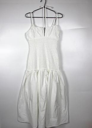 11053233(defect) сукня білий 38