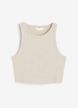 Топ майка в рубчик h&m 1049251001