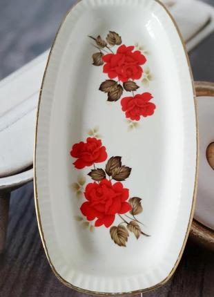 Тарілка вінтажна оселедниця вінтаж блюдо порцелянова