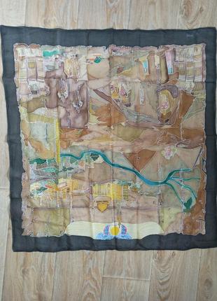 Шелковый платок батик
