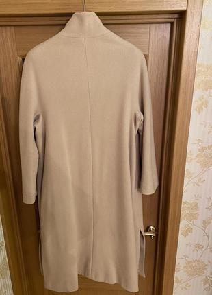 Пальто оверсайз в стиле max mara цвет кэмел шерсть кашемир4 фото