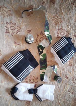 Еластичні бинти для єдиноборств;
бандажі-стремена, захист гомілковостопного суглоба nike.2 фото