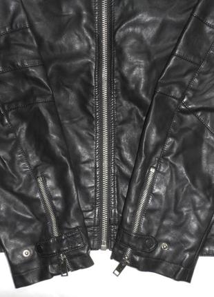 Куртка мужская демисезонная размер s кожзам4 фото