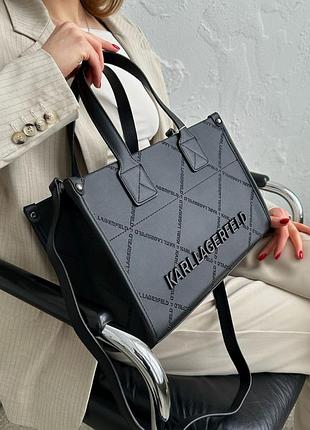 Сумка жіноча класична karl lagerfeld
