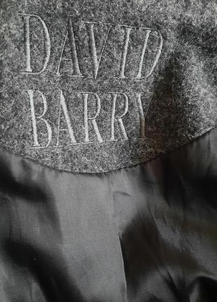 Казкове аристократичне вінтажне дизайнерське пальто david barry3 фото
