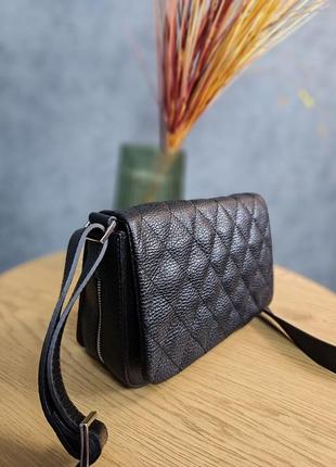 Стильна жіноча сумочка італійського втробника vera pelle🇮🇹3 фото