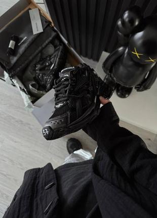 Жіночі кросівки в стилі balenciaga runner black