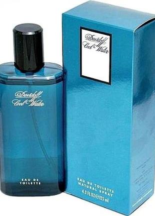 Чоловіча туалетна вода davidoff cool water, 125ml