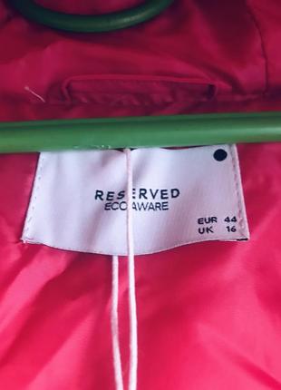 Стёганая новая куртка reserved (52-56)10 фото