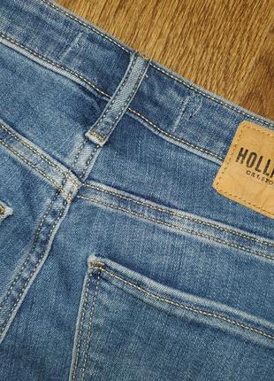 Джинсы клёш колор блок hollister10 фото