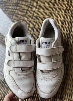 Шкіряні кросівки fila classic оригінальні