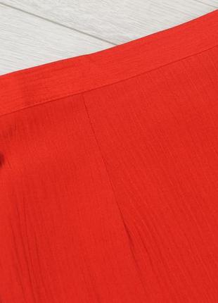 Красная, винтажная юбка (англия)2 фото