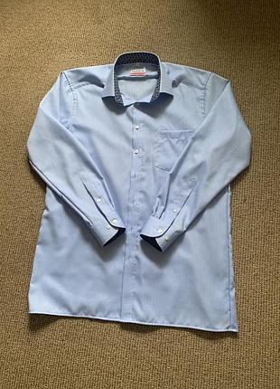 Чоловіча блакитна сорочка marvelis