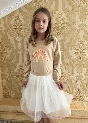 Чудова сукня для дівчинки 10-11 років ріст 140-1461 фото