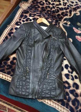 Шкіряна куртка жіноча, курточка шкіряна, куртка