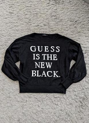 Короткий джемпер guess, size m/s, стан чудовий, нюанси відсутні, плечі рукав до горла 63, підпахви 49 довжина 53