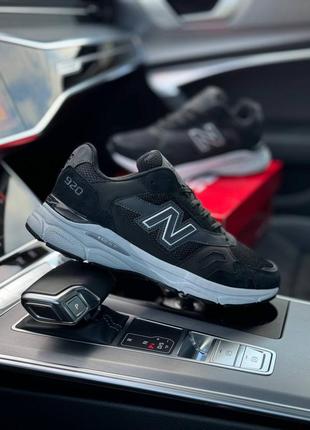 Чоловічі кросівки new balance 920 black white