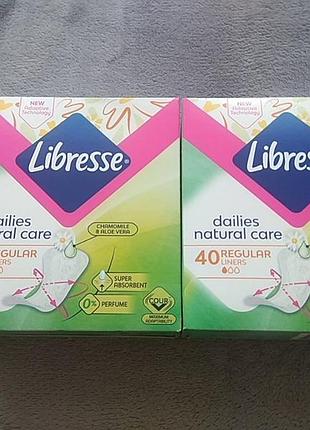 Щоденні прокладки libresse 40 шт