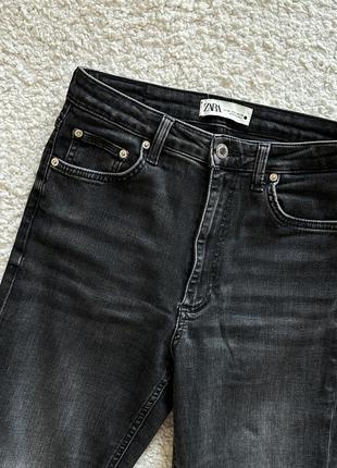 Чорні джинси скіні zara 38 розмір2 фото
