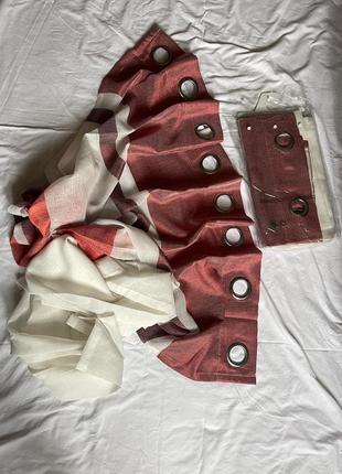 Комплект штор на люверсах