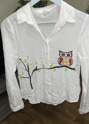 Блуза вишиванка розкішна біла сорочка турція2 фото