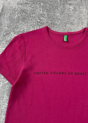 Оригінальна жіноча футболка united colours of benneton5 фото