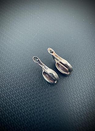 Серьги italina, клеймо, сережки
