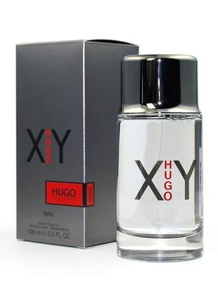 Чоловіча  туалетна вода hugo boss hugo xy,  100 мл1 фото